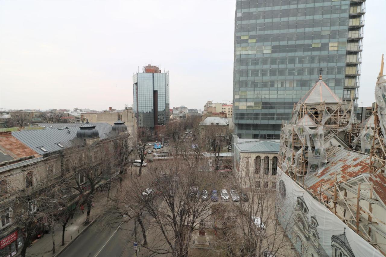 Charming City Center Apartment - Free Minibar Bukarest Exterior foto